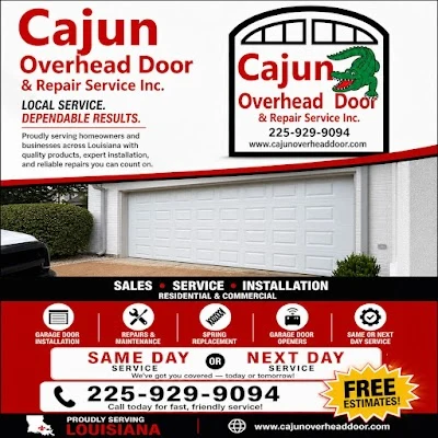Cajun Overhead Door & Repair Service Inc.