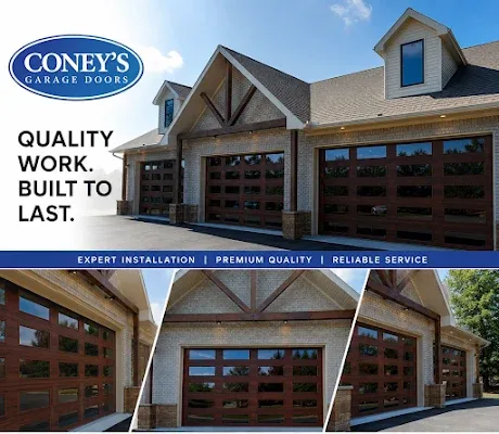 Coney's Garage Door