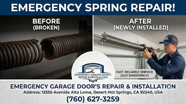Emergency Garage Door’s Repair & Installation